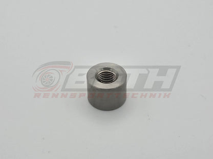 Klemmringverschraubung / Einschweissmuffe Edelstahl für EGT Sensor M8x1 / M10x1